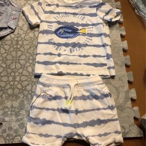 H&M 2 piece outfit 6-9m
